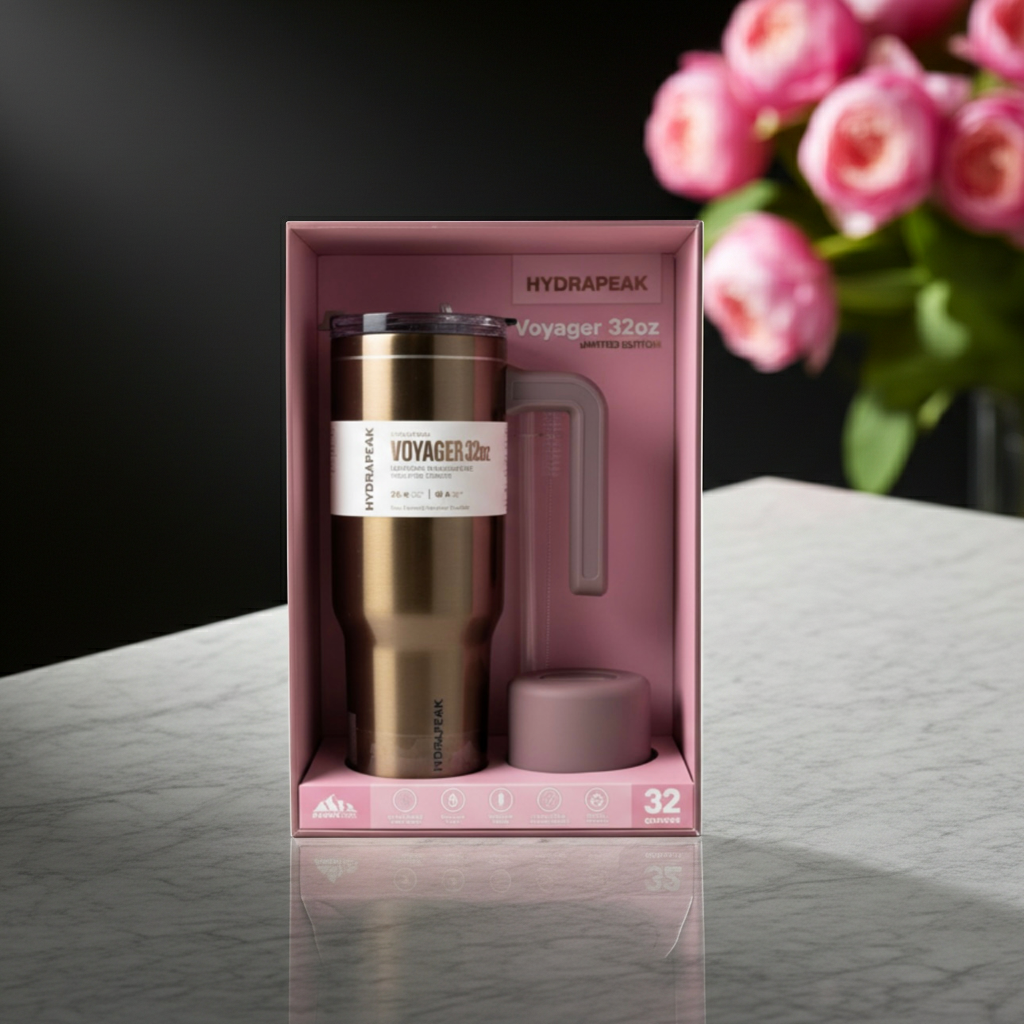 Hydrapeak Voyage stainless steel vatnsbrúsi 946ml
