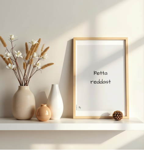 Þetta reddast veggspjald